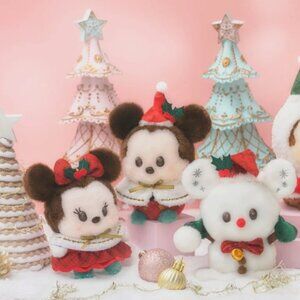 LIMITED EDITION 2025 Japan Tokyo Disney Set of 3 Urupocha Christmas Plush Toys🎄